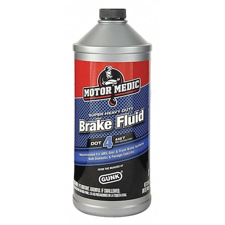 1 qt FMSS 116, SAE J-1703 Brake Fluid - Bottle MPN:M4532