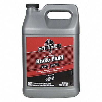 Brake Fluid 1 gal Size Plastic Bottle MPN:M4434