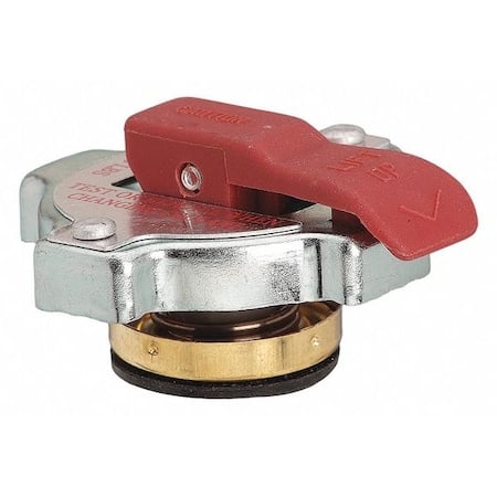 Safety Radiator Cap, 12 to 16 lb., Metal MPN:ST13R
