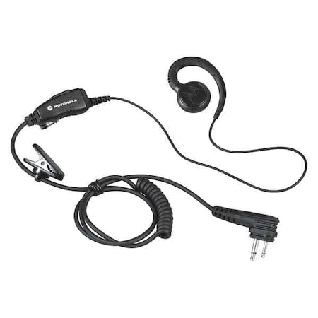 Ear Loop Earpiece, Black, Two Pin, C-Style MPN:HKLN4604B