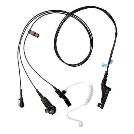 Earpiece, Surveillance Kit, Plastic/Metal MPN:PMLN6123A