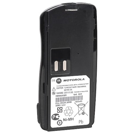 Battery Pack, NiMH, 7.2V, For Motorola MPN:PMNN4063BR