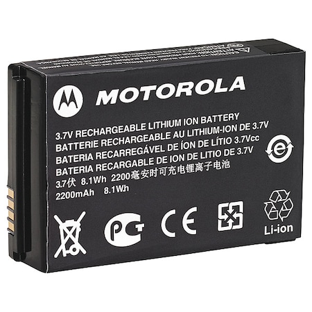 Battery Pack, Brand Motorola, Lithium Ion MPN:pmnn4468b