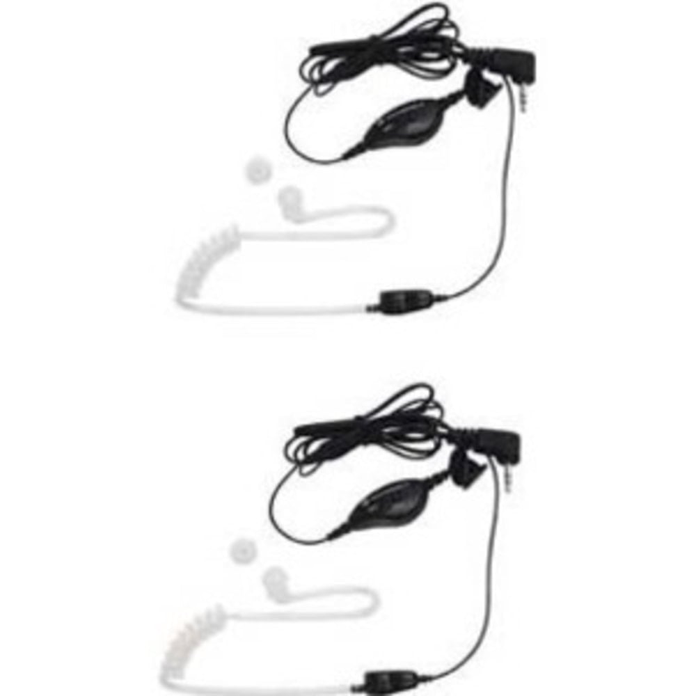 Motorola 1518 Surveillance Earbud Headsets, Black, Pack Of 2 Headsets MPN:1518