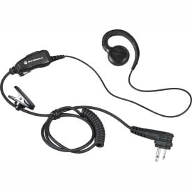 Motorola  HKLN4604 Lightweight Swivel Earpiece with In-line PTT Mic - HKLN4604