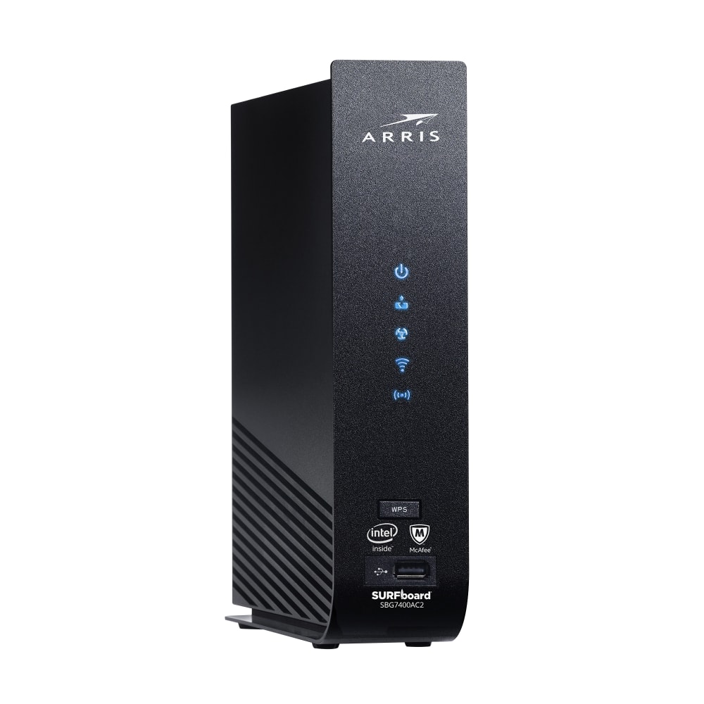 ARRIS SURFboard SBG7400AC2 Cable Modem/Wi-Fi Router With McAfee, 1000548 MPN:1000548