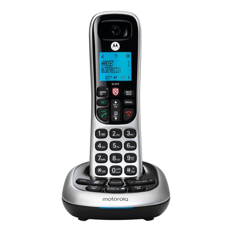 Motorola CD4011 Cordless Telephone With Digital Answering System, Silver MPN:MOTO-CD4011