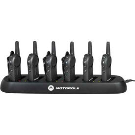 Motorola Solutions 56531 6 Unit Charger With Cloning For CLS1110 CLS1410 DLR1020 DLR1060 56531