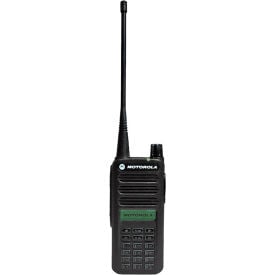 Motorola CP100D 4 Watt 160 Channel Analog & Digital UHF 403-470 MHz Display with Full Keypad CP100D-UDK