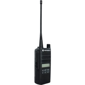 Motorola Solutions CP100D VHF Two-Way Radio Display Screen & Limited Keypad Analog 5 Watt Black CP100D-VAD