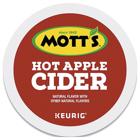 Cider, Hot Apple Cider, Pod, Non-Caffeinated, Ground, 1.19 lb, 24 PK MPN:611247386040