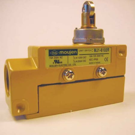 Heavy Duty Limit Switch, Plunger, Roller, SPDT MPN:MJ1-6102R