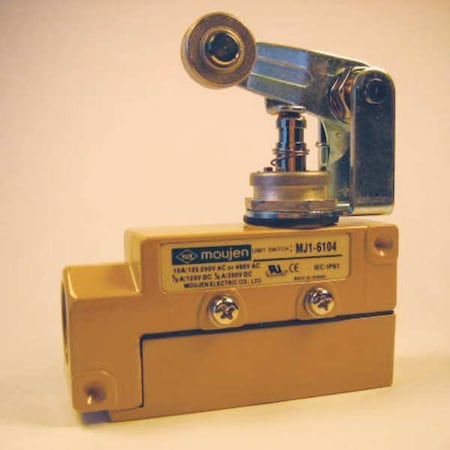 Heavy Duty Limit Switch, Lever, Roller, SPDT MPN:MJ1-6104