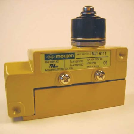 Heavy Duty Limit Switch, Plunger, SPDT MPN:MJ1-6111