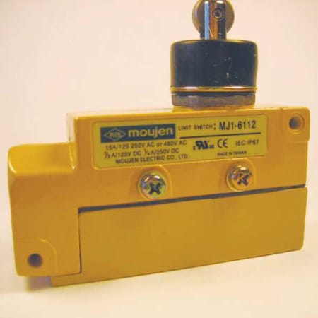 Heavy Duty Limit Switch, Plunger, Roller, SPDT MPN:MJ1-6112
