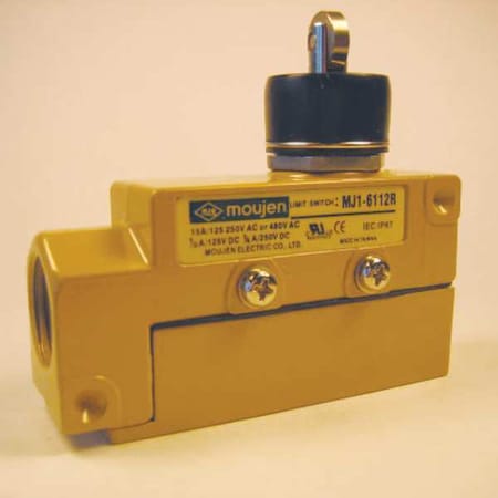 Heavy Duty Limit Switch, Plunger, Roller, SPDT MPN:MJ1-6112R
