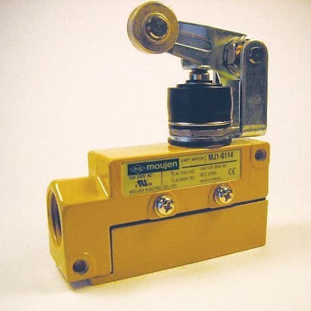 Heavy Duty Limit Switch, Lever, Roller, SPDT MPN:MJ1-6114
