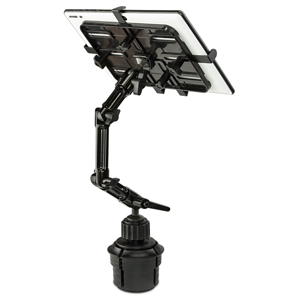 Mount-It! MI-7320 Car Cup Holder Mount For 7 - 11in Tablets, Black MPN:MI-7320