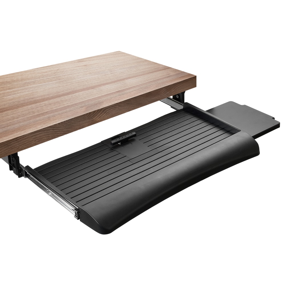 Mount-It! MI-7136 Clamp Sliding Keyboard Tray, 27in, Black MPN:MI-7136
