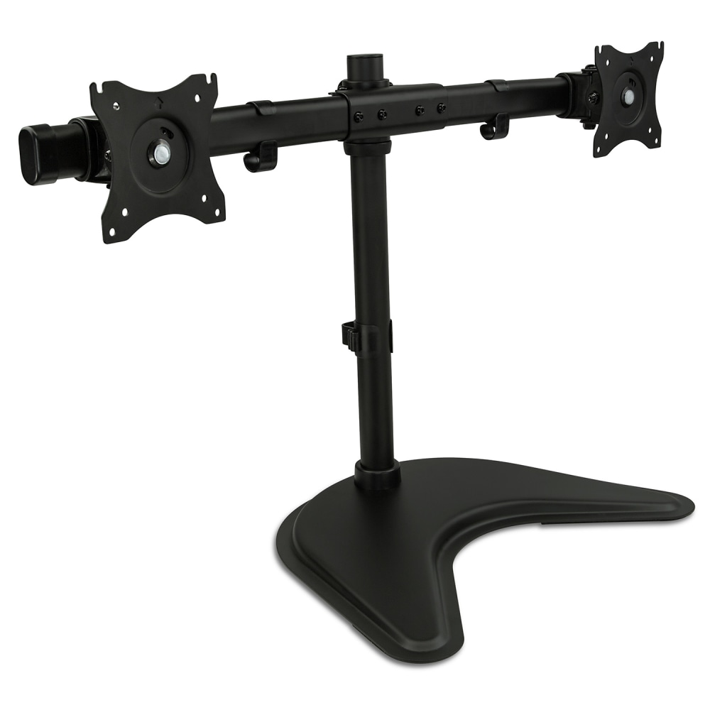 Mount-It! Dual Monitor Desk Stand, Black, MI-1781 MPN:MI-1781