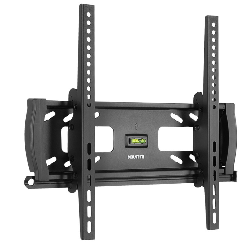 Mount-It! MI-2244T Lockable Anti-Theft TV Wall Mount, 7inH x 21inW x 2inD, Black MPN:MI-2244T
