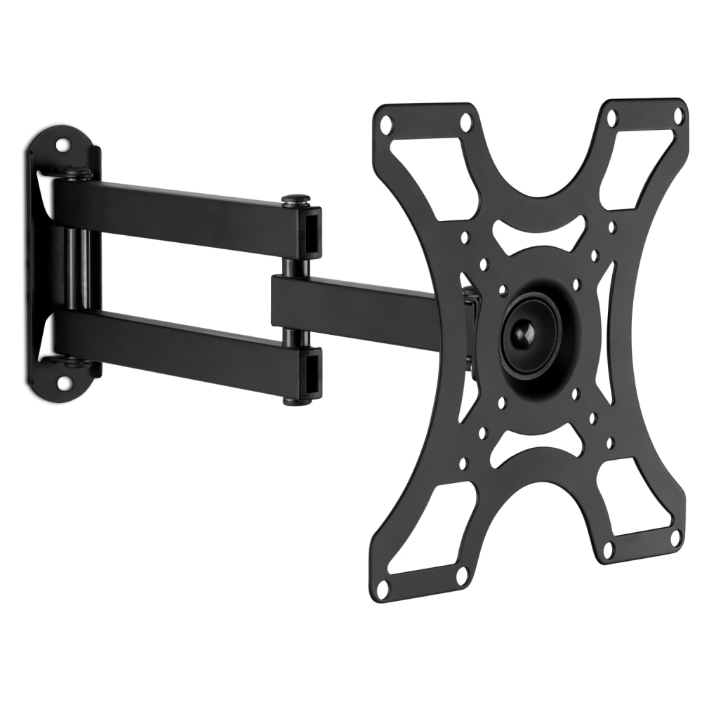 Mount-It! Wall Mount Bracket With Full-Motion Arm For 19 - 42in TVs, 9.2inH x 12.4inW x 2.4inD, Silver MPN:MI-407-1