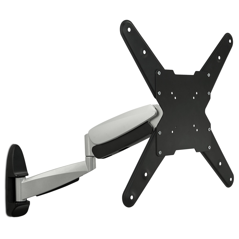 Mount-It! MI-442 Height-Adjustable TV Wall Mount, 15inH x 18inW x 3-13/16inD, Black MPN:MI-442