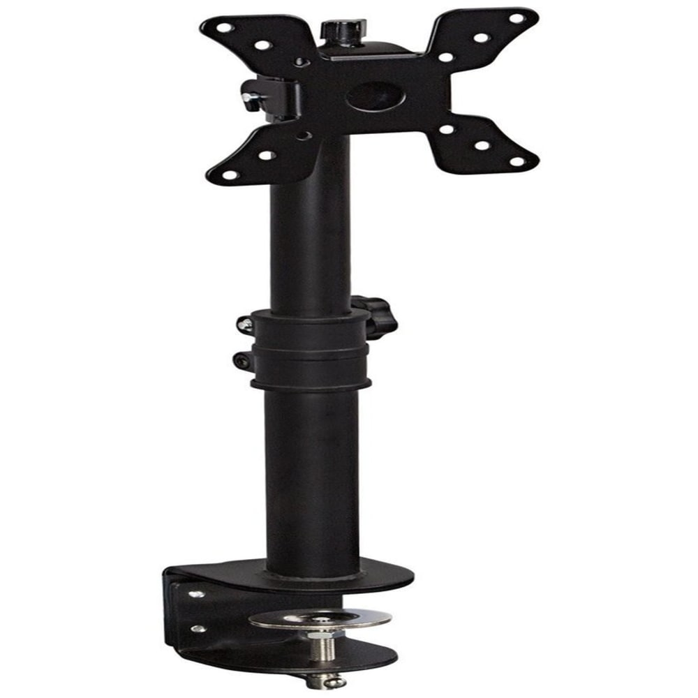 Mount-It! MI-706 Single VESA Monitor Mount, 13inH x 4inW x 3inD, Black MPN:MI-706
