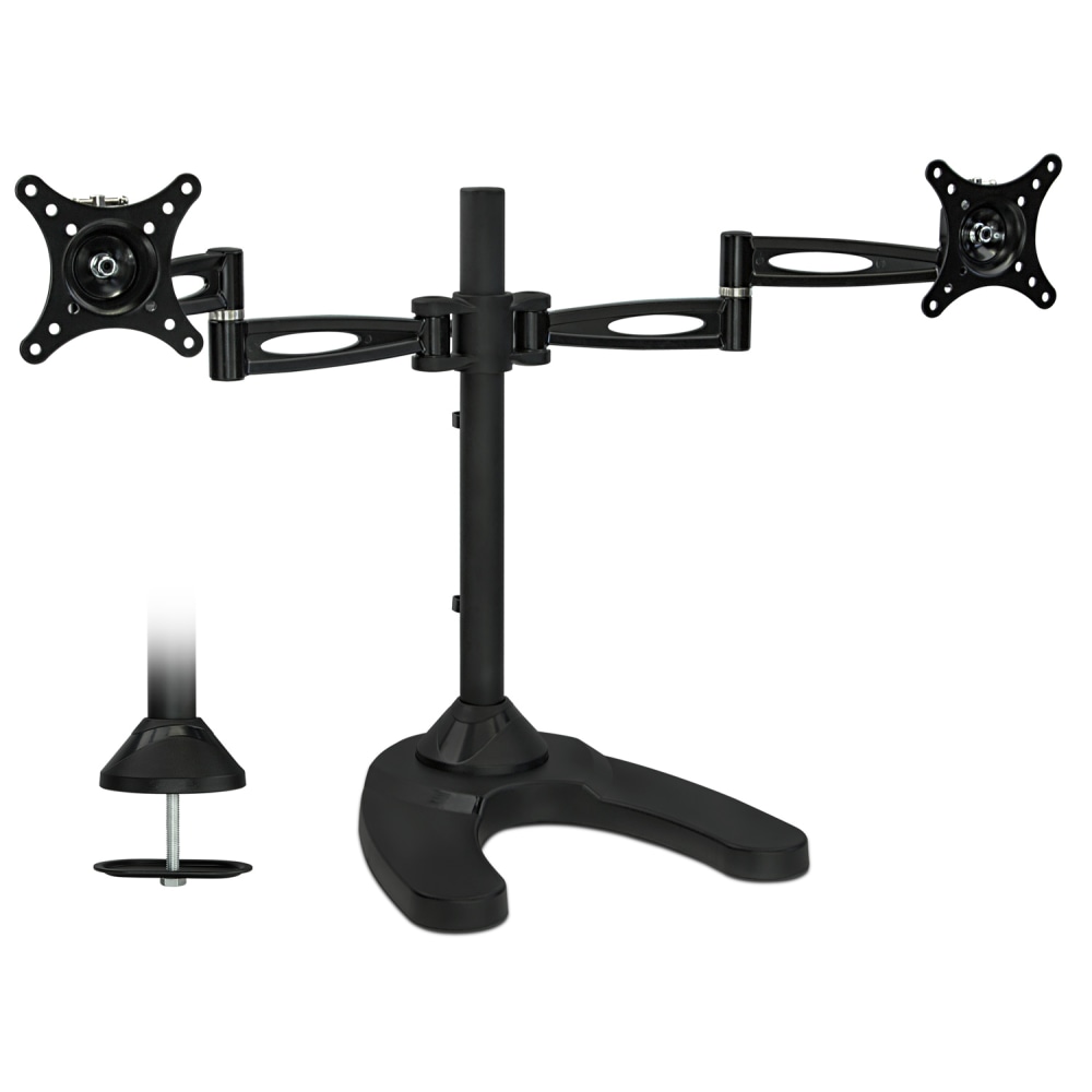 Mount-It! Dual Monitor Desk Stand for 13in-27in Inch Computer Screens, MI-792 MPN:MI-792