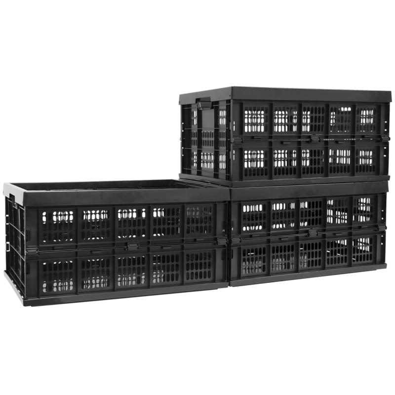 Mount-It! Work-It! Collapsible Milk Crates, Extra Large Size, Set Of 3 MPN:WI-3003