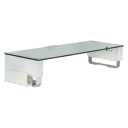Glass Monitor Stand W/ USB, 22IN X 9IN MPN:MI-7265