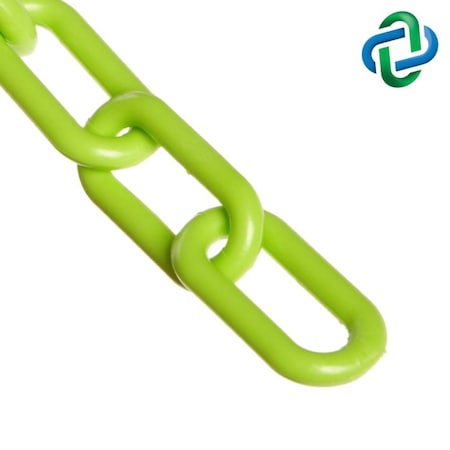 Safety Green Plastic Chain .75