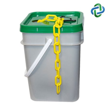 Yellow Plastic Chain Pail 1