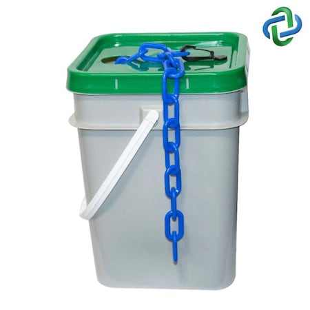 Blue Plastic Chain Pail 1.5
