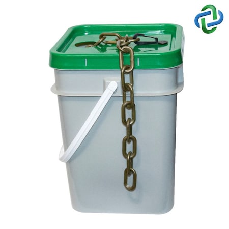 Khacki Gold Plastic Chain Pail 1.5