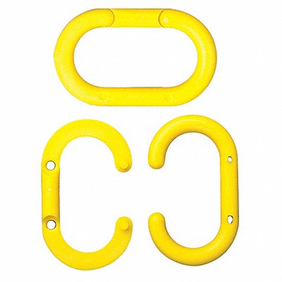 Chain Link 2 in Yellow Acetal PK10 MPN:50702-10