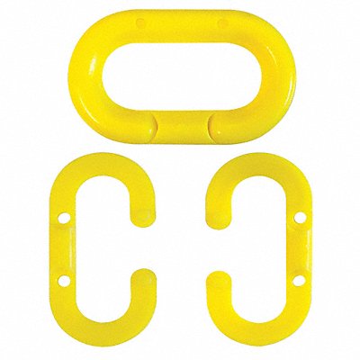 Chain Link 3 in Yellow Acetal PK10 MPN:80702-10