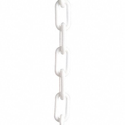 Plastic Chain 1-1/2 In x 50 ft White MPN:30001-50