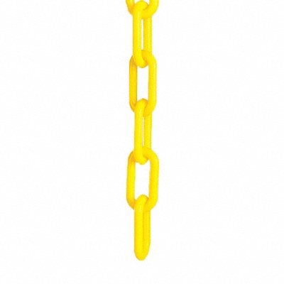K6945 Plastic Chain 1-1/2 In x 50 ft Yellow MPN:30002-50