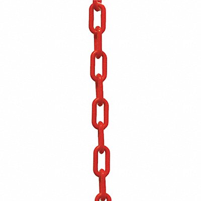 J1047 Plastic Chain 1-1/2 in x 500 ft L Red MPN:30005-500