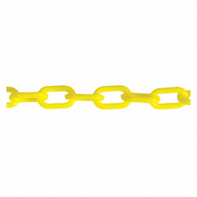 J1048 Plastic Chain 2 in x 500 ft L Yellow MPN:50002-500