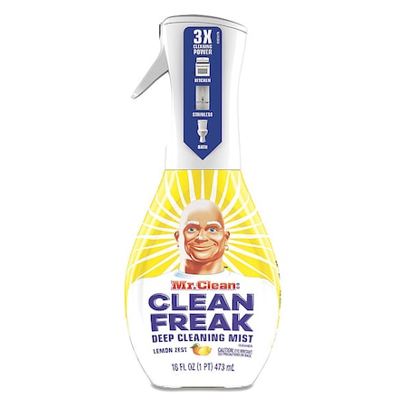 Deep Cleaning Mist, Trigger Spray Bottle, 16 oz, Lemon, 6 PK MPN:79129