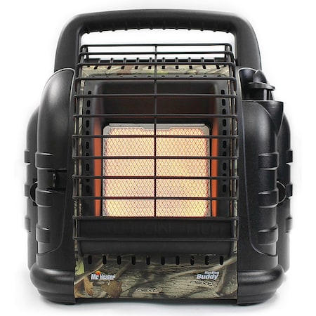Portable Gas Tabletop Heater, LP, Matchless Piezo, 6000 to 12, 000 BtuH, 14 1/4 in L MPN:MH12HB-F232035
