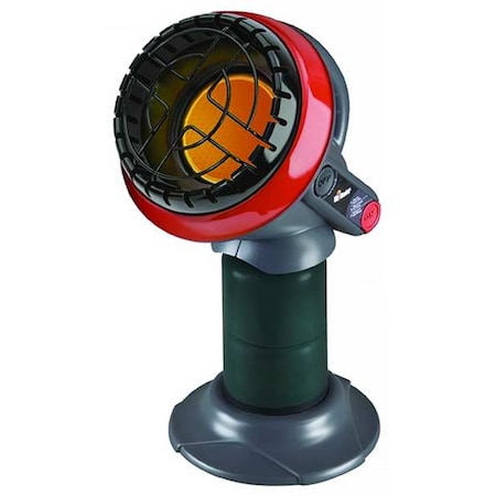 Portable Gas Tabletop Heater, LP, Matchless Piezo, 9 3/4 in Wx 12 in L MPN:MH4B-F215120