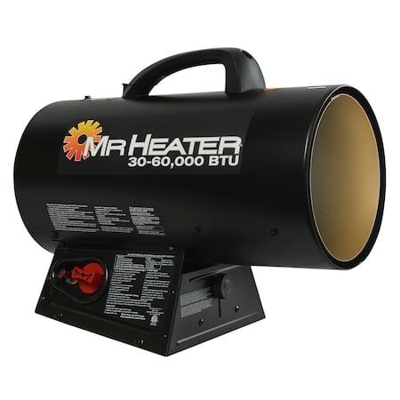 Forced Air Propane Heater with QBT, 30, 00, LP, 30000 BtuH MPN:MH60QFAV