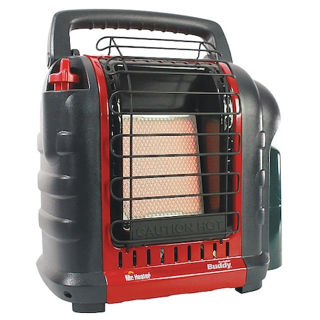 Portable Gas Tabletop Heater, LP, Matchless Piezo, 9 in Wx 14 1/4 in L MPN:MH9BX-F232000