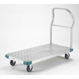 GoVets™ Aluminum Diamond Deck Platform Truck 60x30 1000 Lb. Cap. 5