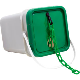 Mr. Chain® EarthMade™ Biodegradable Plastic Safety Chain In A Pail 2