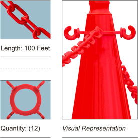 Mr. Chain® Cone Chain Connector Kit with 2