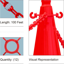 Mr. Chain® Cone Chain Connector Kit with 2